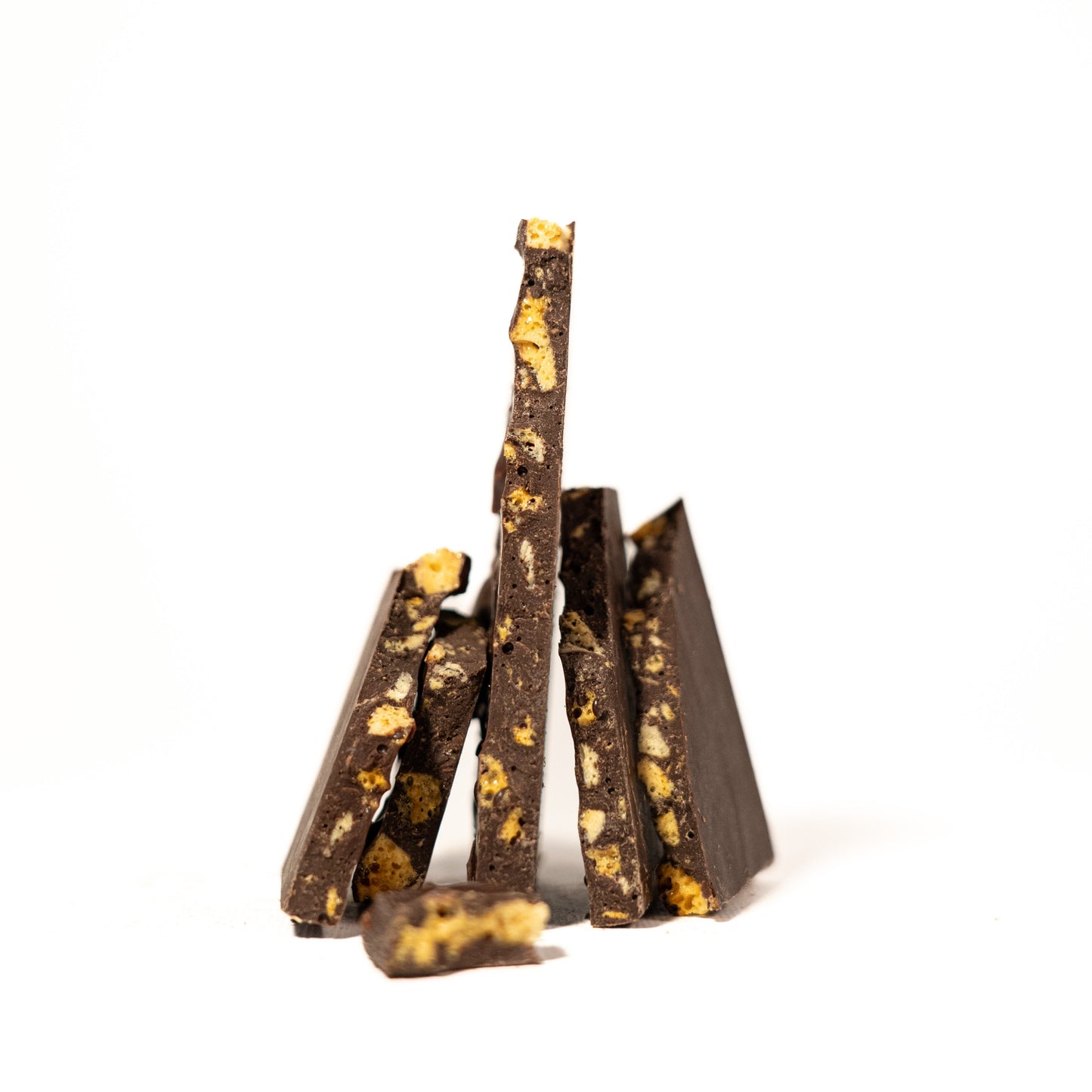 Dark Chocolate Bark with Honeycomb (100g)