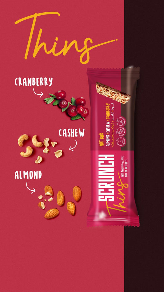 THINS - Almond, Cashew, Cranberry Bar