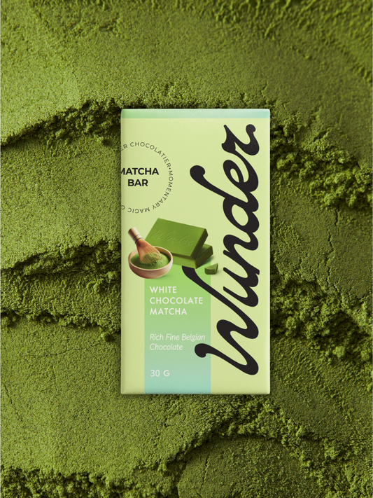 Matcha white chocolate bar