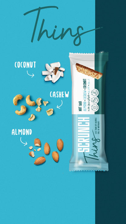 THINS - Almond, Cashew & Coconut Bar