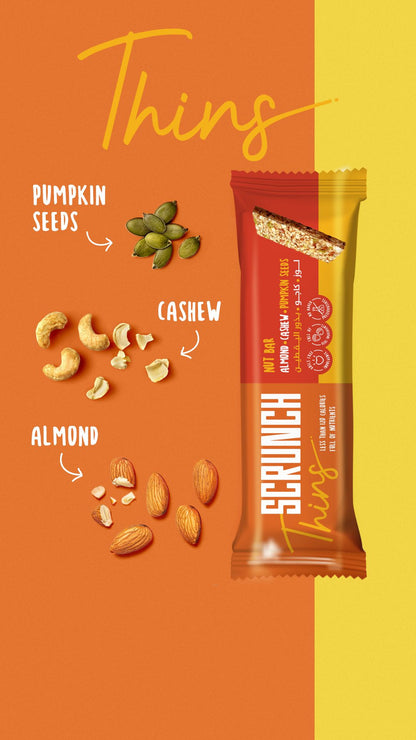 THINS - Cashew, Almond & Pumpkin Seeds