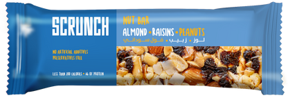 Peanuts, Raisins & Almond Bar