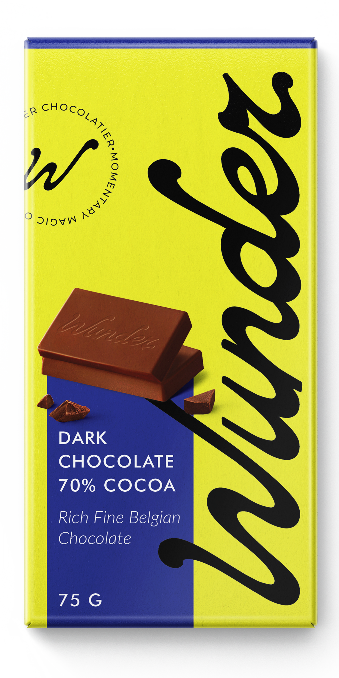 Wunder Belgian 70% Dark Chocolate Bar