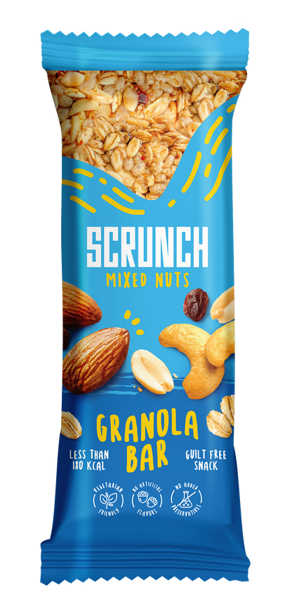 Granola with Mixed Nuts Bar