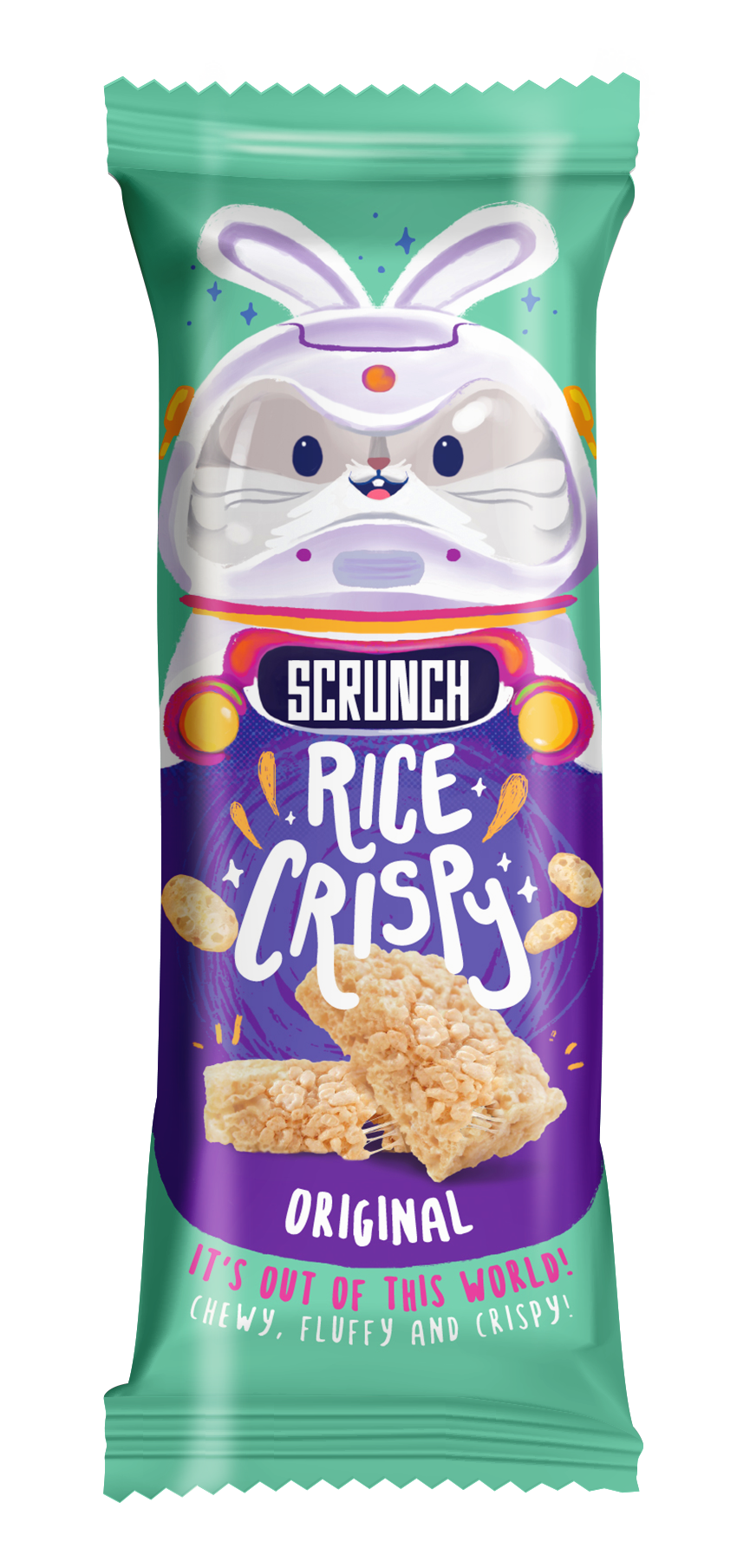 Vanilla Marshmallow Rice Krispy Bar