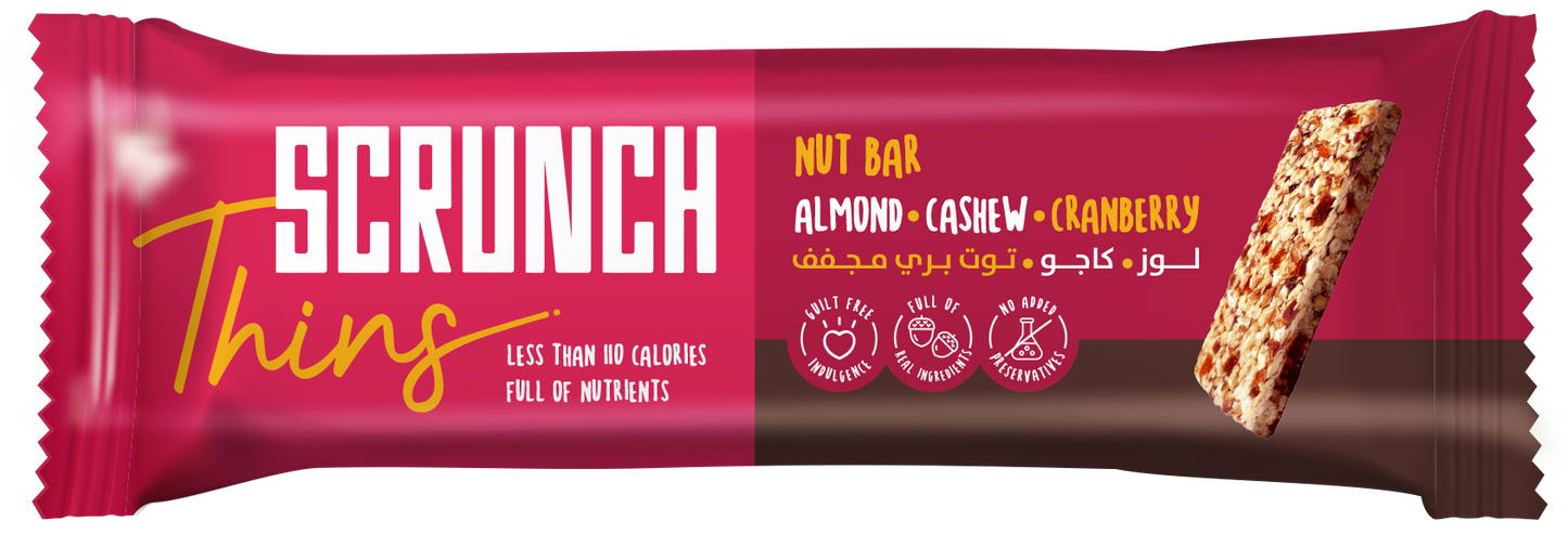THINS - Almond, Cashew, Cranberry Bar