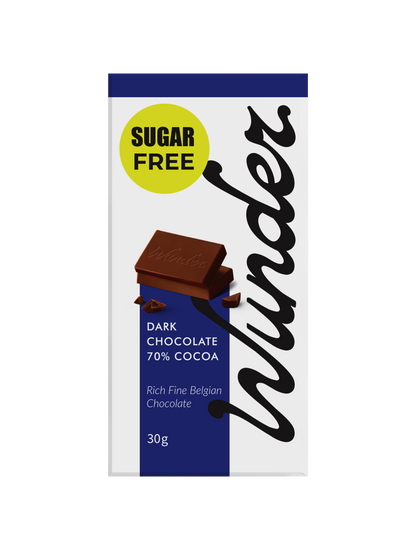 Sugar free Belgian Dark Chocolate Bar