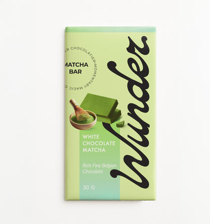 Matcha white chocolate bar
