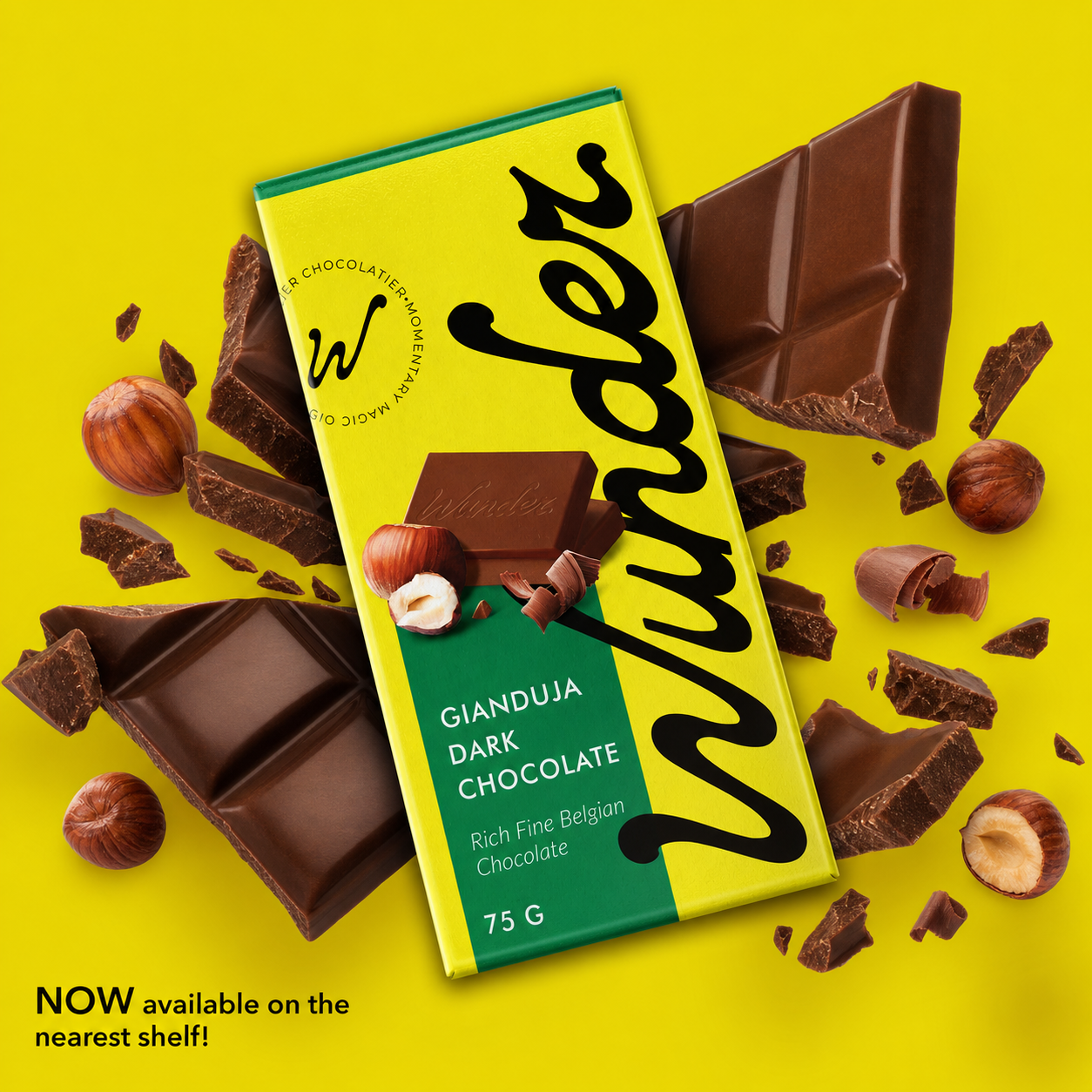 Wunder Belgian Dark Chocolate with Gianduja