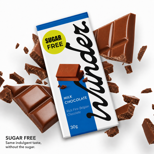 Sugar free Belgian Milk Chocolate Bar