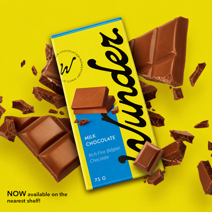 Wunder Belgian Plain Milk Chocolate Bar