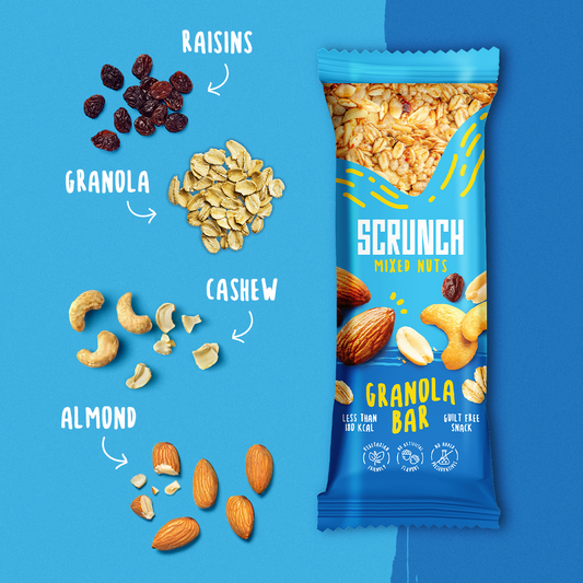 Granola with Mixed Nuts Bar