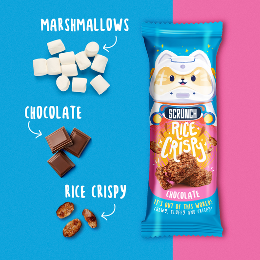 Chocolate Marshmallow Rice Krispy Bar