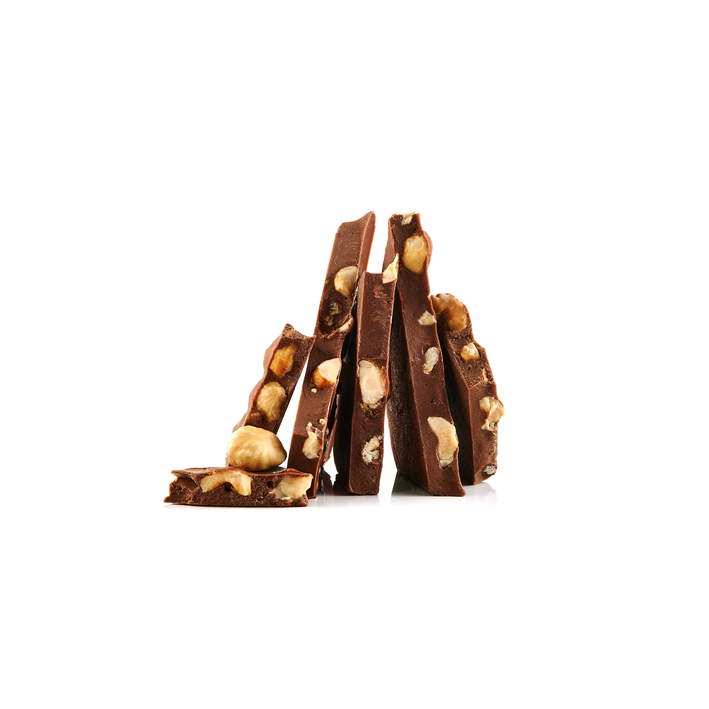 Milk Chocolate Bark with 35% Hazelnut (100g)