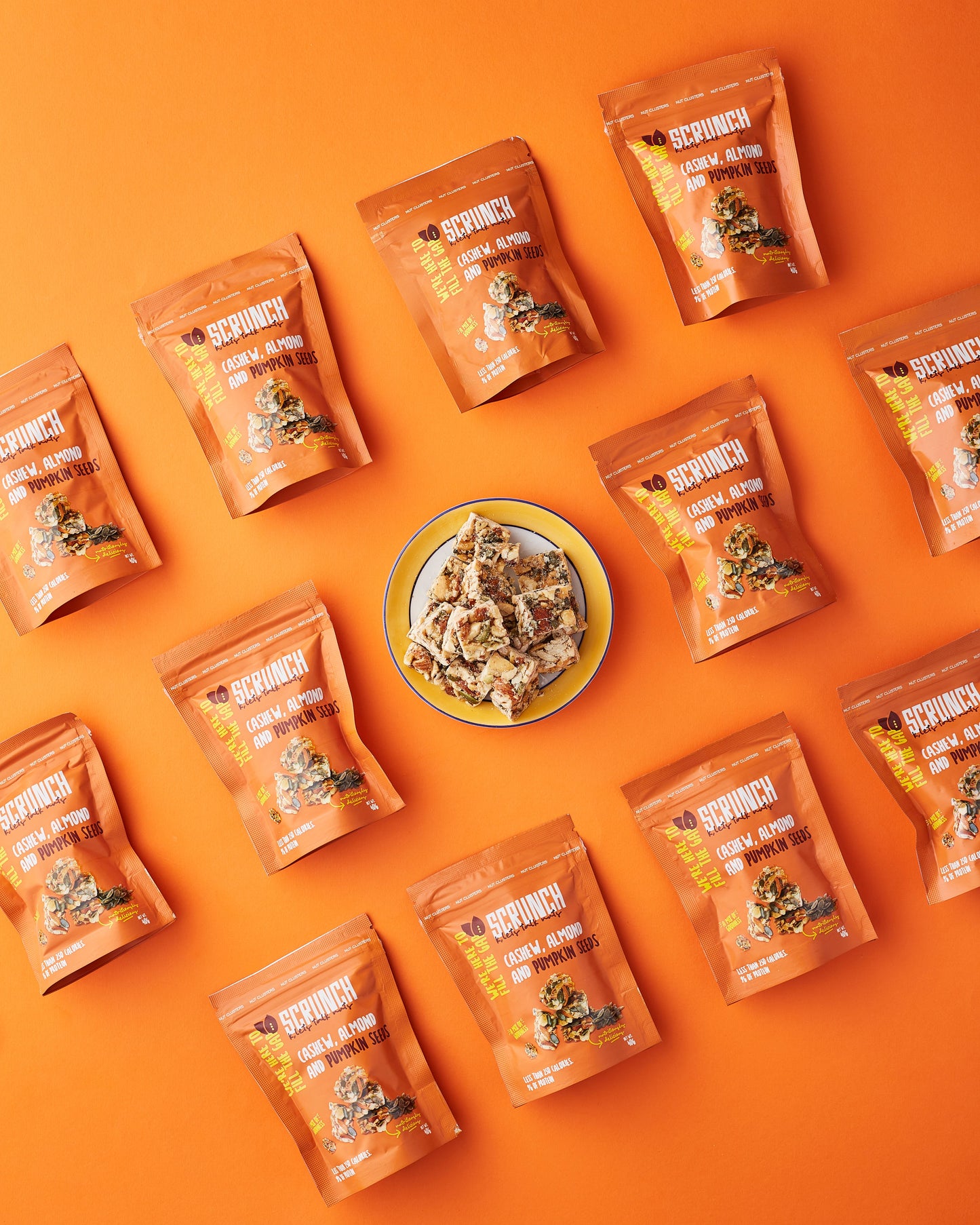 Cashew, Almond & Pumpkin Seed Clusters